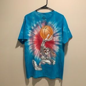 Vintage Tie Dye Bugs Space Jam T